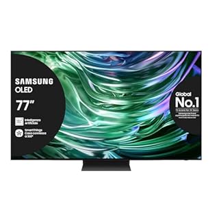 Samsung OLED TV 77" QE77S90DAEXZT, OLED HDR+, Upscaling AI 4K, Processore NQ4 AI GEN2, Motion Xcelerator 144Hz, Design LaserSLim, DVBT-2, Q-Symphony & Dolby Atmos, Black 2024