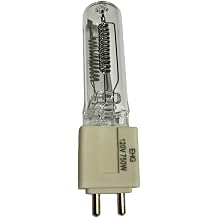 EHG 120V 750W T6 G9.5 Base Halogen Lamp, Stage Studio Lamp