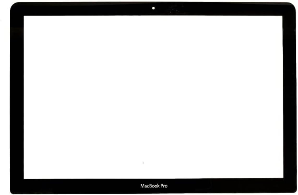 Replacement Part for Front/Outer/Top Glass LCD Display Screen with Adhesive pre-Installed Compatible with 13.3-inch MacBook Pro A1278 [Mid-2009 to Mid-2012]
