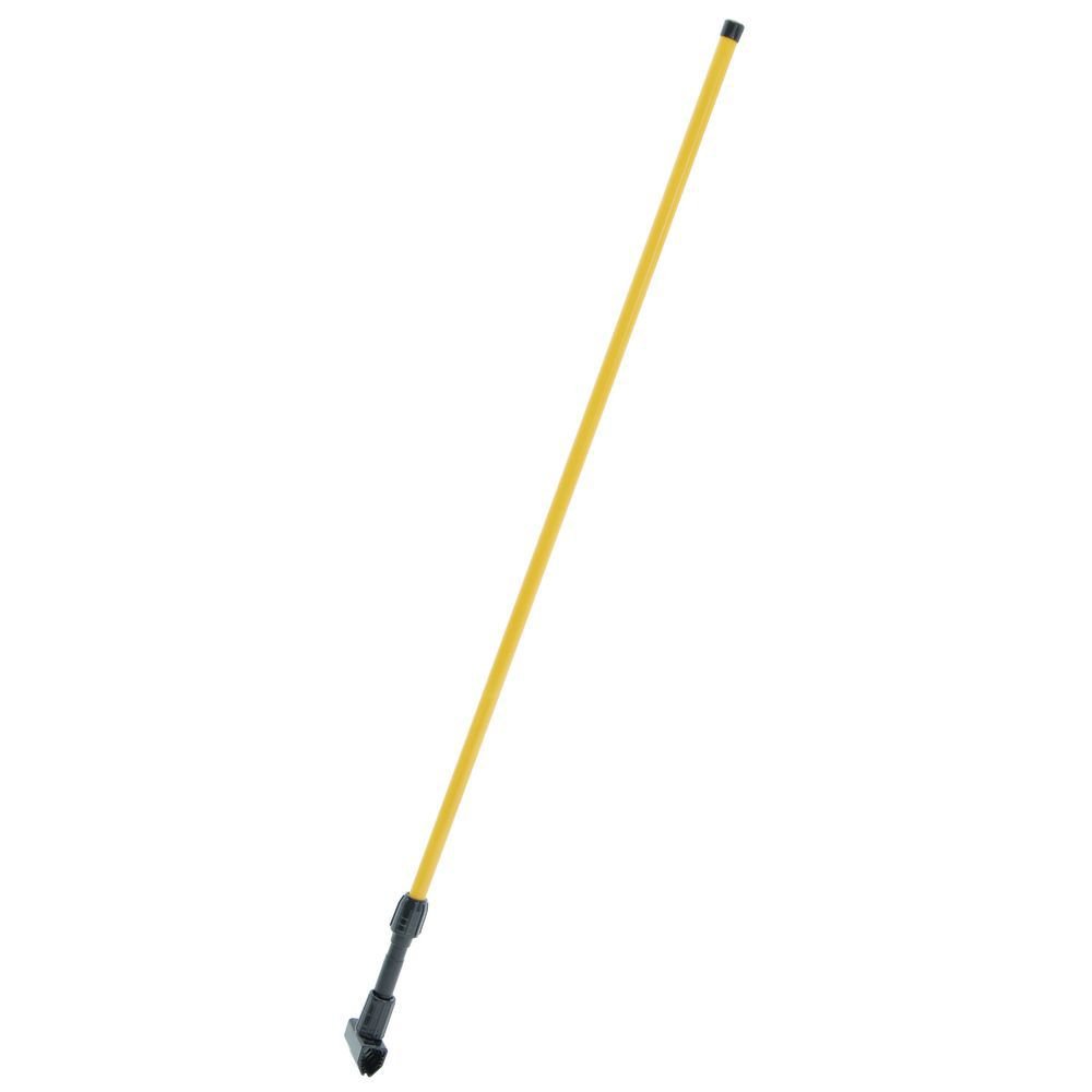 Mop Handle for 5" W Mop Head Clincher Style Yellow Fiberglass - 60" L by HUBERT – Plastic, Yellow, Model HWC1-F-HUB