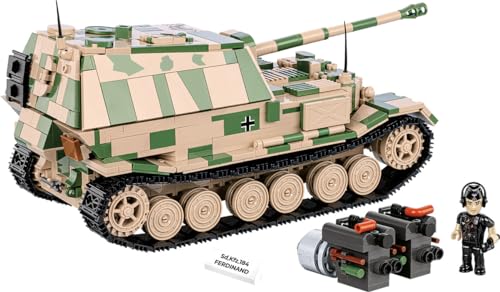Briques COBI S.D.KFZ 184 Ferdinand 2583 char de collection WWII