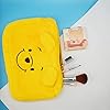 Pooh Travel Cosmetic Bag Large Capacity Cosmetic Pouch Makeup Bag With Zipper Plush Travel Toiletry Bag Makeup Accessories Organizer Foldable Storage Bags Makeup Pouch For Women Girls