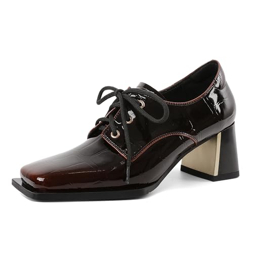 Mocassins femme talon bloc 6,5 cm pour éviter le mal de pieds au bureau