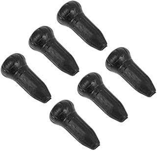 BESPORTBLE 6Pcs Elevator Fitness Squat Head Body Workout Bar Head Multi- Functional Fitness Training Stick Gravity Head (Black)
