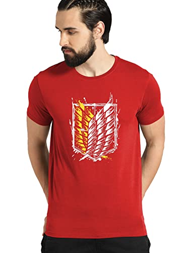 Image of ADRO Men's 100% Cotton Regular Fit T-Shirt