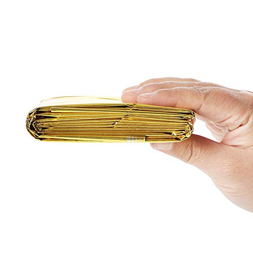 DECDEAL 10 PCS Cobertores de Emergência Sobrevivência Resgate Isolamento Cortina Cobertores de Emerg