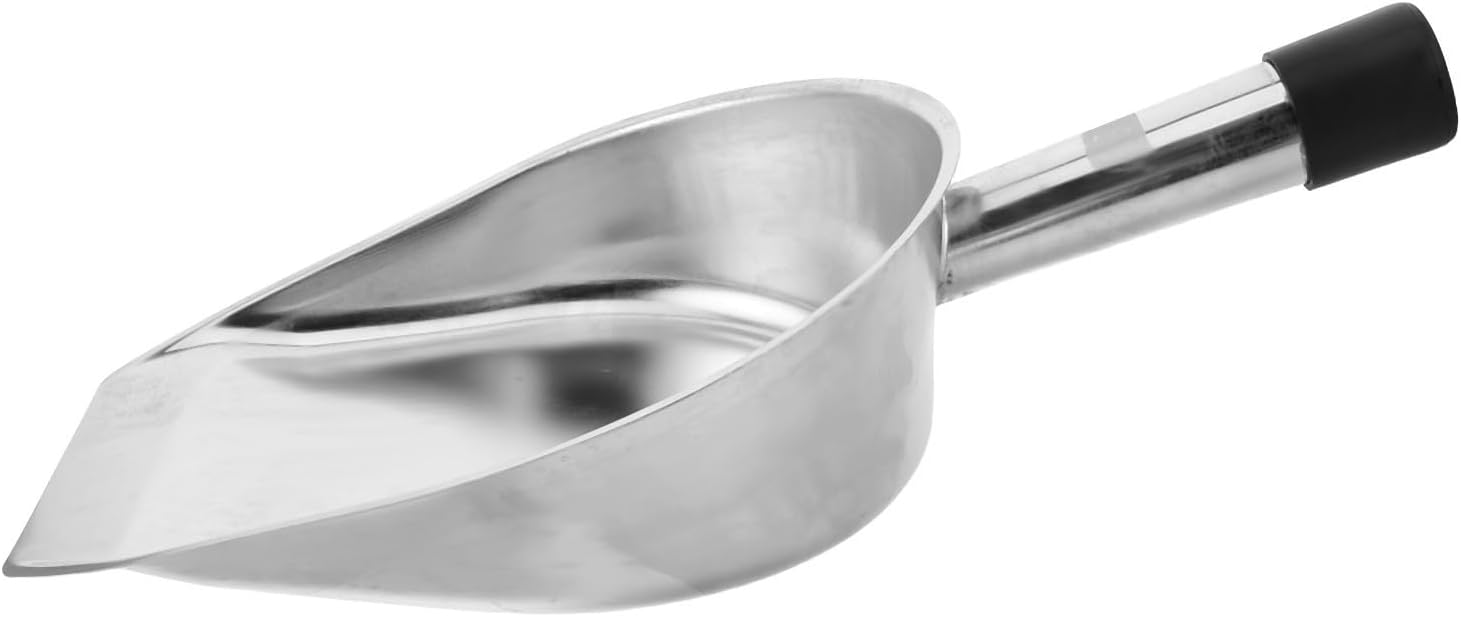 Heavy Duty Stainless Steel Handheld Dust Pan for Fireplace Cleaning