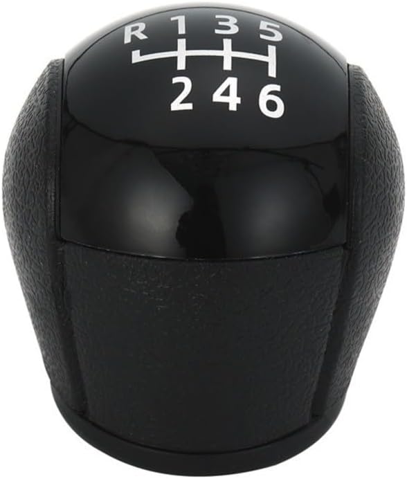 6 Speed For Ford For Transit For Mk7 Gear Shift Knob Suitable for For Ford Vans 2006 2014 Models Replacement Part for Reliable Gear Changes (Black)