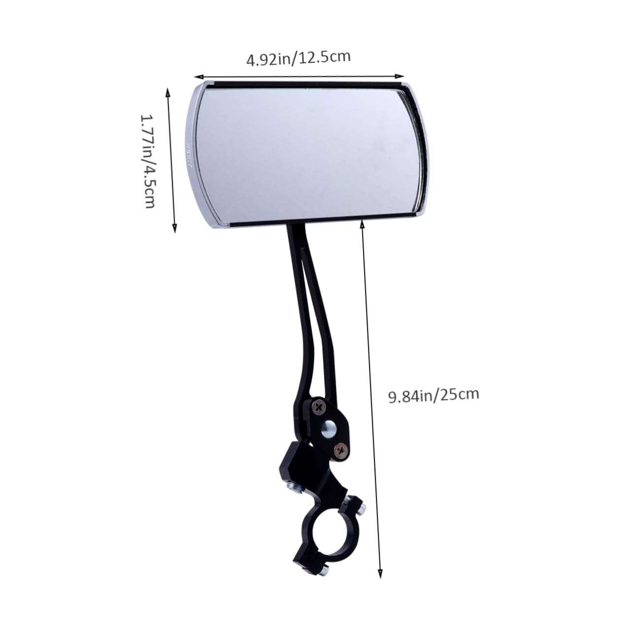 ABOOFAN Rétroviseur de Vélo Électrique, Réglable, Alliage D’aluminium, Montage au Guidon 22,2mm, pour Conduite Sécurisée