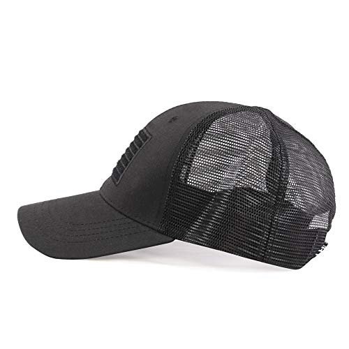 Image of HIGHLAND TACTICAL American Flag - Trucker Mesh Hat