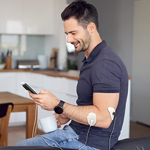 36 Modes Tens Unit Muscle Stimulator For Pain Relief Therapy, Avcoo Rechargeable Dual Channel 3-In-1 Tens Ems Massage Machine, Large Screen Electronic Pulse Device With 12 Pads, Storage Bag #TOP6