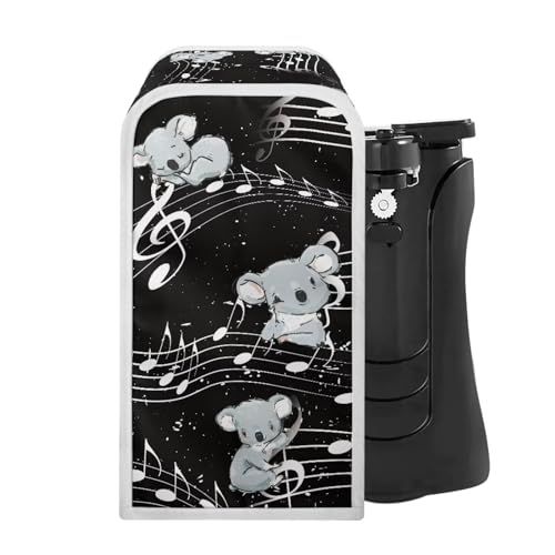 Goronwyfloyd Koalas and Music Note Electric Can Opener Covers Home Decor Electric Can Opener Dust Cover Kitchen Appliance Cover Can Opener Accessories