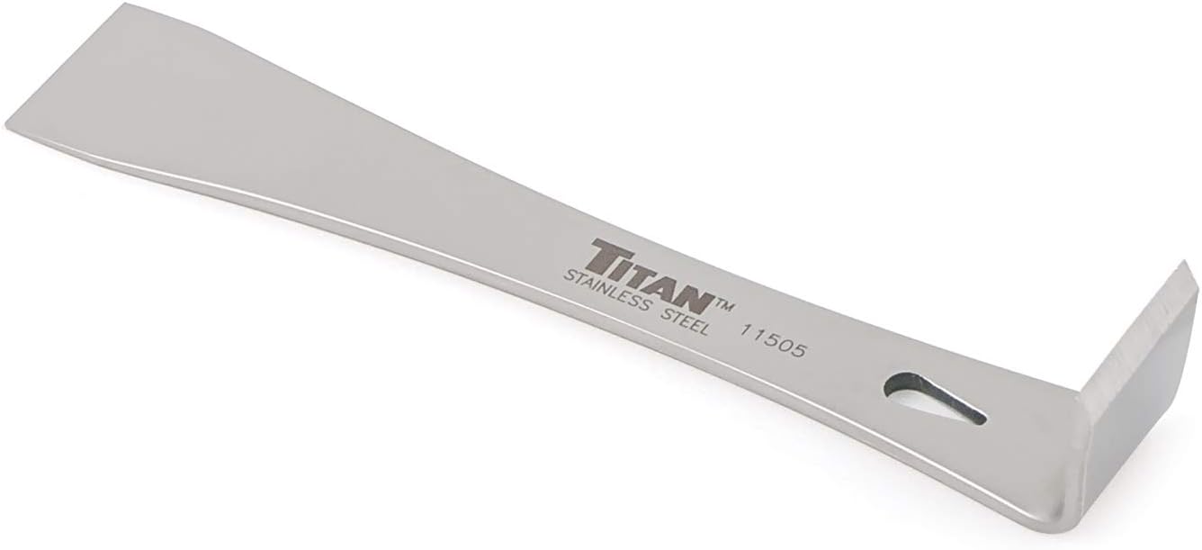 Product image of Titan Tools 11505 5-1/2-Inch Stainless Steel Pry Bar Scraper
