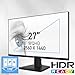 msi PRO MP275Q 27 Inch WQHD Office Monitor - 2560 x 1440 IPS Panel, 100 Hz, Eye-Friendly Screen, Built-in Speakers, Tilt-Adjustable - HDMI 2.0b, DP (1.2a)