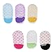 Baby Girls Socks anti slip,Non Slip Toddler Infant Ballet Style Shoe Socks, Gift For 12-36Months Babies, 6 pairs