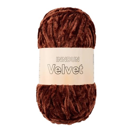 Image of Soft Velvet Chenille Yarn for Crocheting, Super Bulky Yarn for Blankets