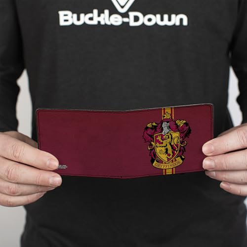Buckle-Down Wallet Harry Potter Wizengamot Logo Browns4