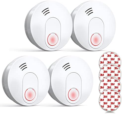 Rauchmelder Mit 10 Jahre Batterie - TÜV-zertifiziert Mit Magnethalterung