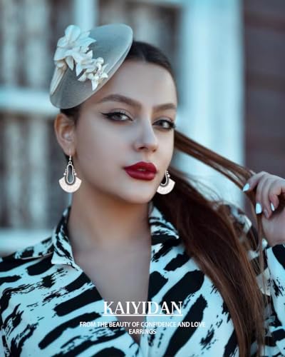 Silver/Gold Boho Dangle Statement Earrings for Women Trendy,Handmade Vintage Dainty Cute Long Drop Summer Earrings,fashion Accessories Jewelry Gifts3