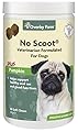 Overby Farm No Scoot Soft Chews for Dogs, 60-Piece, 180 g