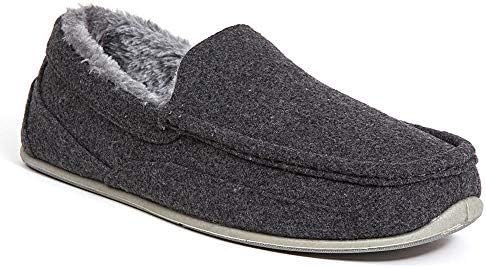 Deer Stags Men's Spun Slipper, Dark Grey, Men's US 13 Med | Image 3