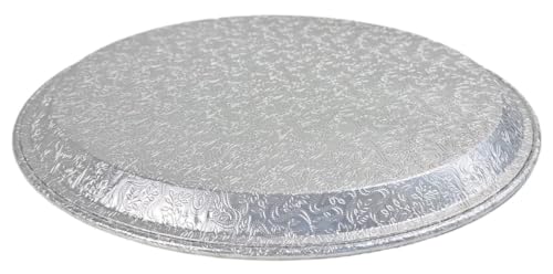 Dcs Deals TRAY-12 Multi-Pack Of 12 Disposable Aluminum 12 Inch Round Flat Serving Trays – Perfect Disposable Tray For Vegetable Platters thumb #2