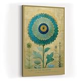 Edles Blumenmotiv mit harmonischer Symmetrie