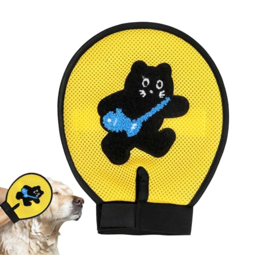 Dog Grooming Gloves Double Sided Hair Remver Hair Cleaning Brush Mitt | Dog Washing Gloves for Furniture Couch Capet Clothes Bed