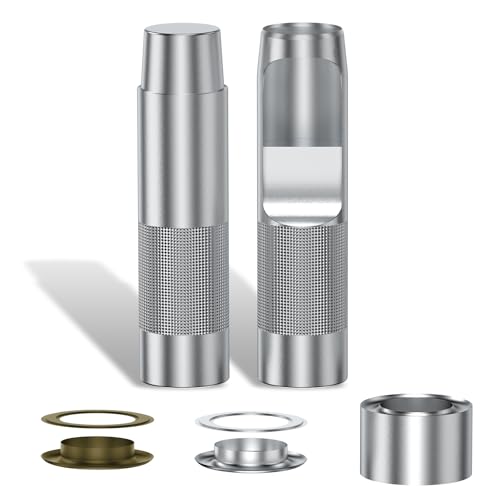 Detukna 1" Grommet Tool Kit, Punch Tool & 20 Copper Grommets by Detukna - Used condition - US$61.13