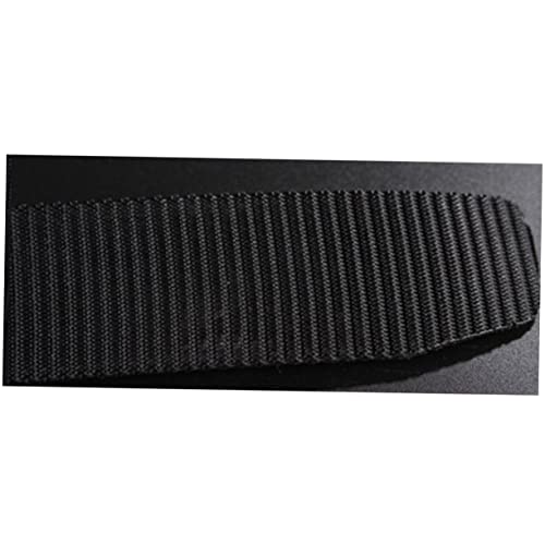 CLISPEED Canvas Web Belt for Men Black Nylon Lightweight Airport Friendly Non Metallic Buckle Casual Outdoor Duty Work Woven Strap Compatible with Jeans and Military Pants3