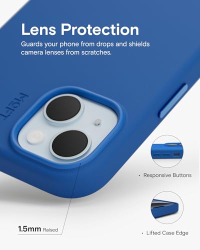 Coque MagSafe iPhone 15 Plus MOFT technologie MOVAS cuir végétal