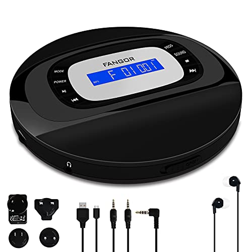 CD Player Portable, CD Player with Headphone