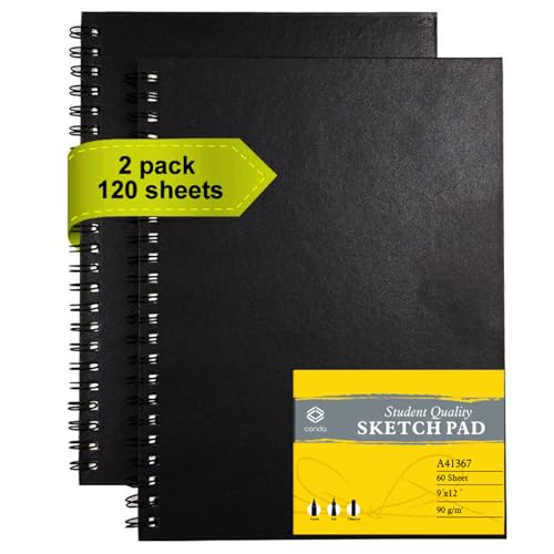 Carnet de croquis pour artistes CONDA avec papier durable haut de gamme sans acide