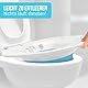 ZENVENTURE Dampfbad für Toilette - Faltbare Sitzwanne Erwachsene - Premium Heublumen-Dampfbad Schwangerschaft - Ideal bei Hämorrhoiden & Blasenentzündung