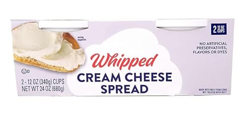 Whipped Cream Cheese , Gluten-free and free of any artificial