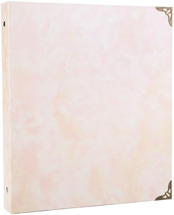 Travel Growth Commemorative Book ﻿ Three Ring Switch Metal Binder Folder Album Shell Card Album Applicable to photos, receipts, star cards, etc(black-JoJo's Bizarre Adventure1)