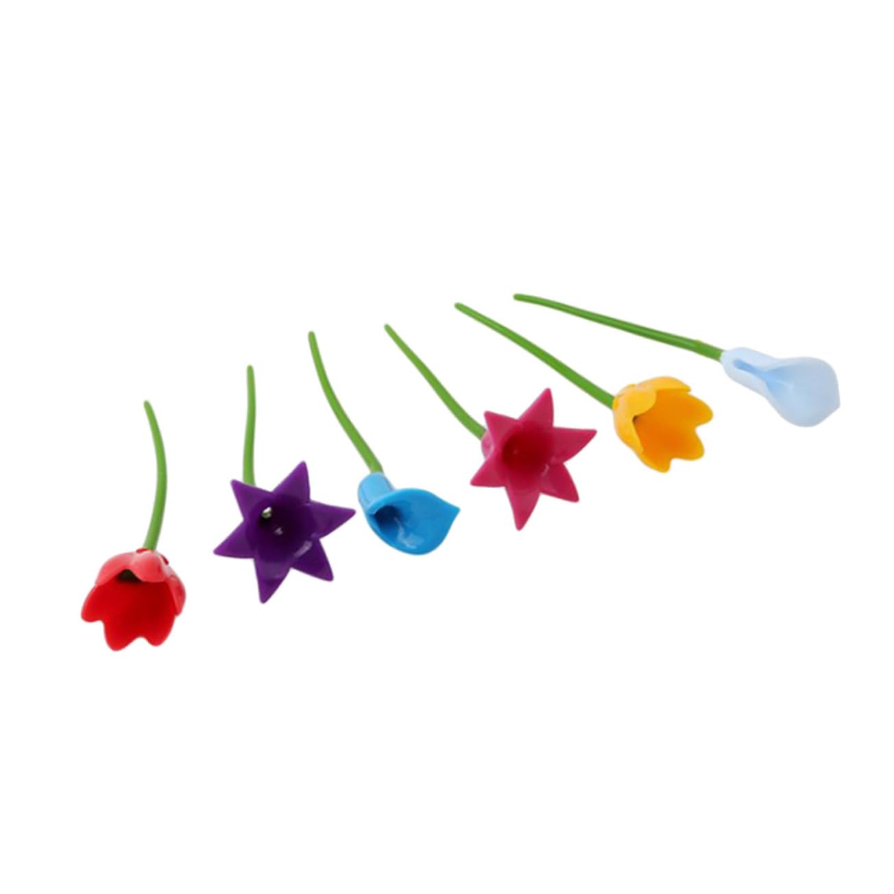 PRETYZOOM 36stücke Teiliges Silikon-weinglasmarkierer Blumenform Wiederverwendbare Glaslabels Für Partys Hochzeiten Und Home Bars Zur Identifizierung Von Trinkgläsern