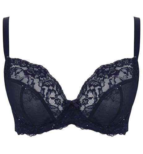 Image of Panache Ana Plunge Bra - Underwire Full-Bust Bra with Stretch Lace & Lift