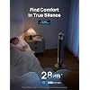 DREO Tower Fan for Bedroom, 90° Oscillating Standing Fans for Room with 4 Speeds, 3 Modes, 28dB Quiet for Sleep, 26ft/s Velocity, 8H Timer, Remote, Living Room, Office, Home, Black - 3