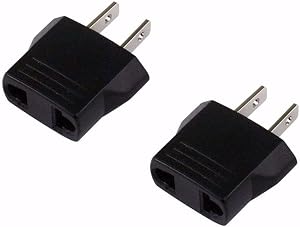 N-K 5Pcs 110V to 220V Conversion Adapter Plugs Travel Adapter Converter Attractive Processed