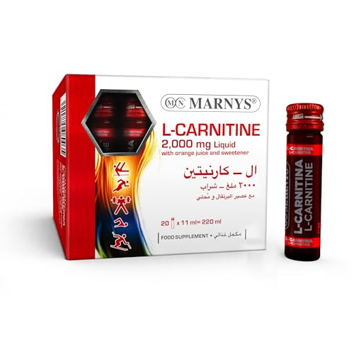 Marnys L-Carnitine Vial Liquid 2000Mg 20 x 11 ml