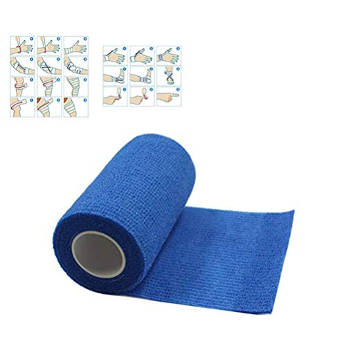 DOITOOL Rolos 6 7. 5X450cm Autoadesivo Envoltório Bandagem Médica Bandagem Elástica Respirável Auto
