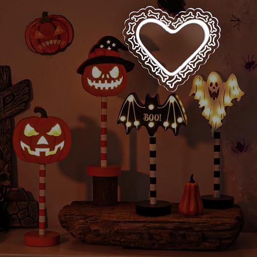 Image of Skeleton Heart Neon Sign for Halloween Party Decor,Halloween Neon Sign Dimmable LED Neon Light Sign for Playroom Light Man Cave Game Room Bar Halloween Gifts