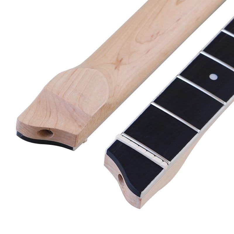 Gryf gitary elektrycznej 24 progi Klon kanadyjski Naturalny gryf gitary 5,6 cm szerokości Ładne, ręcznie robione(M1 synthetic wood)