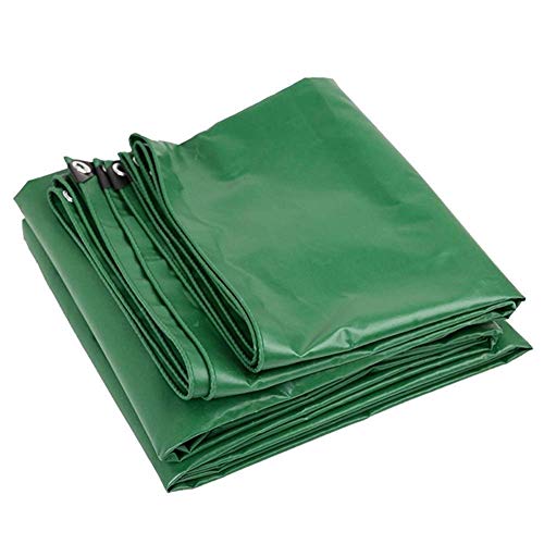 Lona impermeable exterior verde para proteger madera y piscinas 2