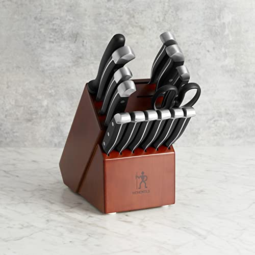 image for HENCKELS Premium Quality 15-Piece Knife Set with Block, Razor-Sharp, G