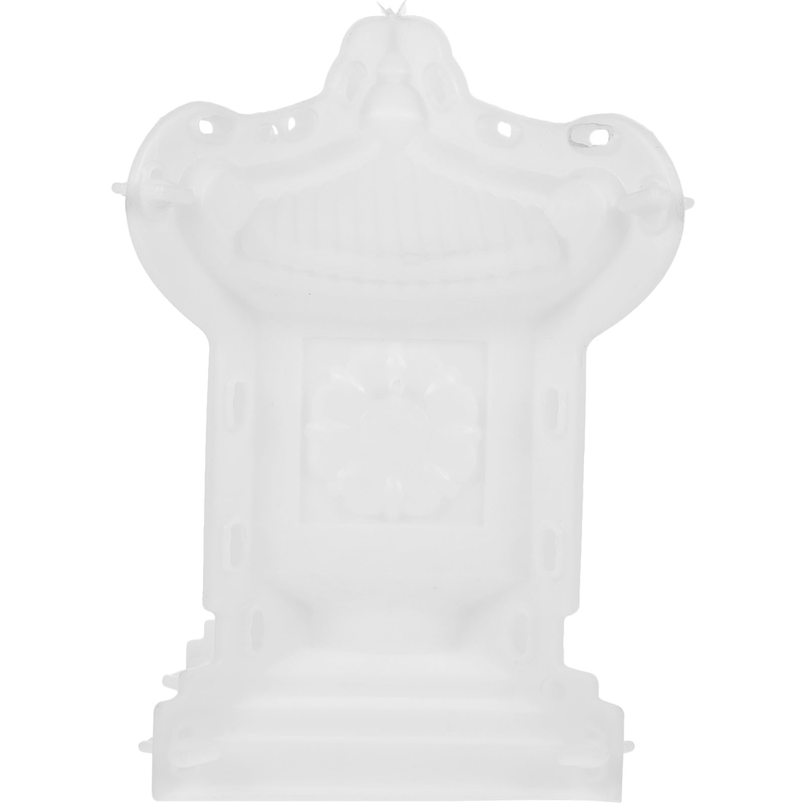 Moule en plastique blanc Orfofe pour pavillon : embellissez votre décoration de jardin