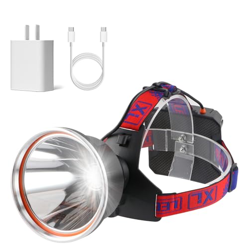 Lampe frontale LED pour running et camping nocturne avec affichage LCD