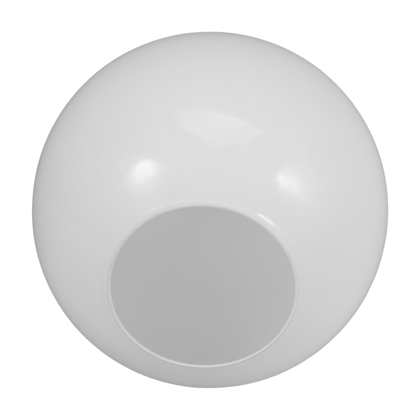 HEALLILY Elegant Glass Ball Lampshade with Frosted White Sphere Design, Multi Functional Use and Versatile Glass Globe Lamp Cover for Floor Lamps and Pendant Light Fixtures