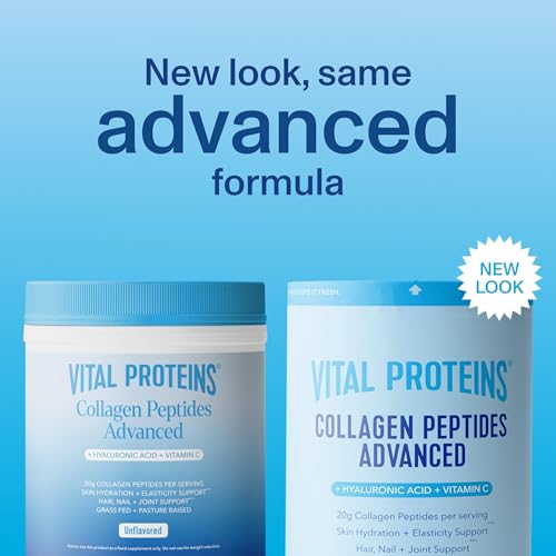 Vital Proteins Collagen Peptides Advanced with Hyaluronic Acid & Vitamin C, Unflavored, 12 Servings — view 2